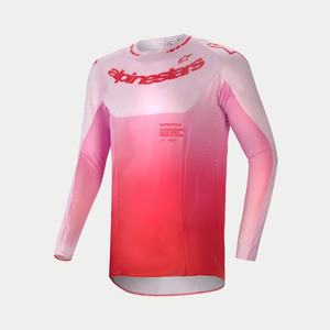 Alpinestars 2024 Supertech Dade Jersey (Red Berry/Lilac)